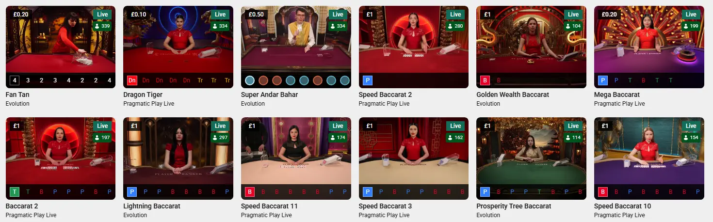 Baccarat Unibet France