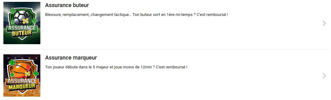 Assurance marqueur au Unibet france